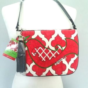 BRIGHTON Love Dove Bird Shoulder Purse Bag